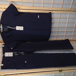NWT Figs Scrub Set Navy Blue